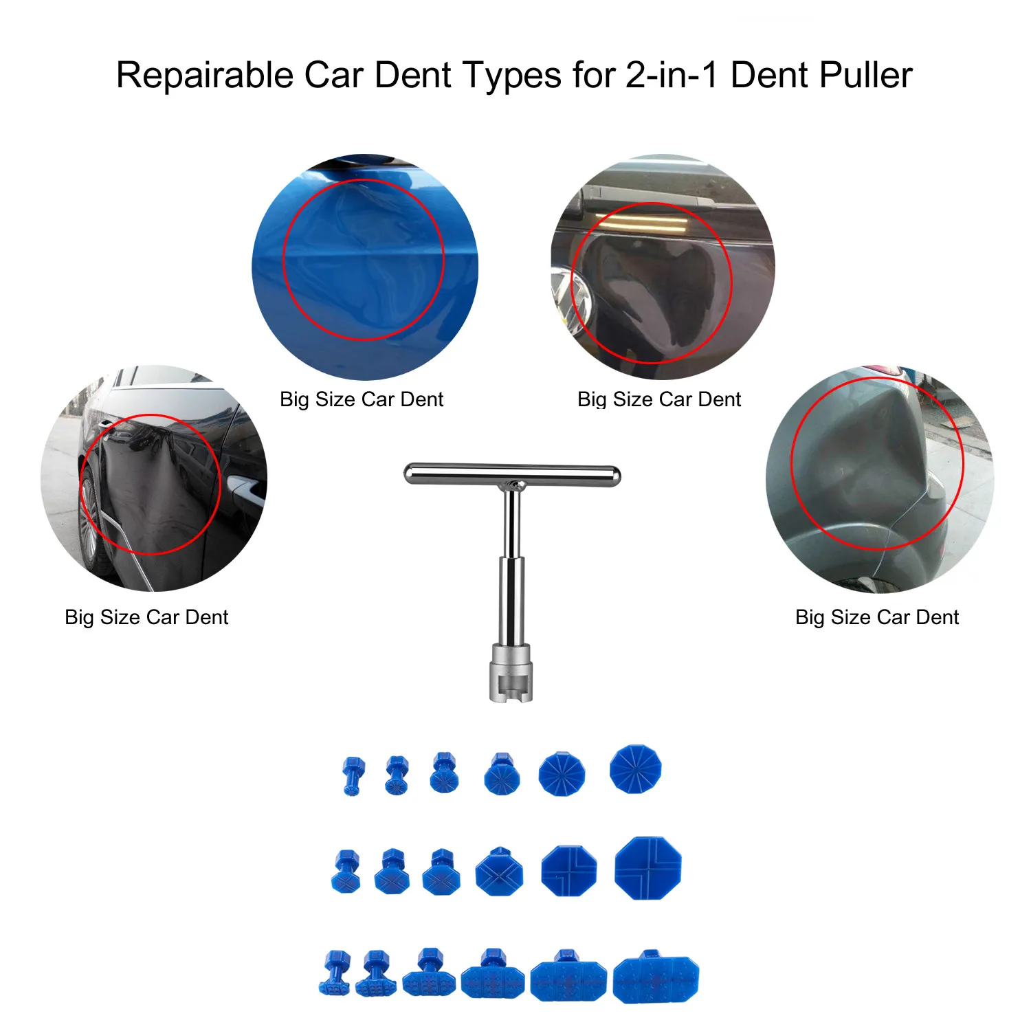Extractor para reparar abollad - Car Repair Tools reseña y precio